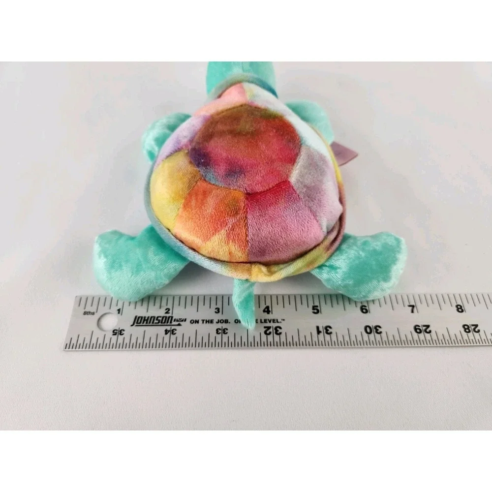 New NWT Precious Moments‎ Tender Tails Plush Turtle Iridescent Shell Colorful